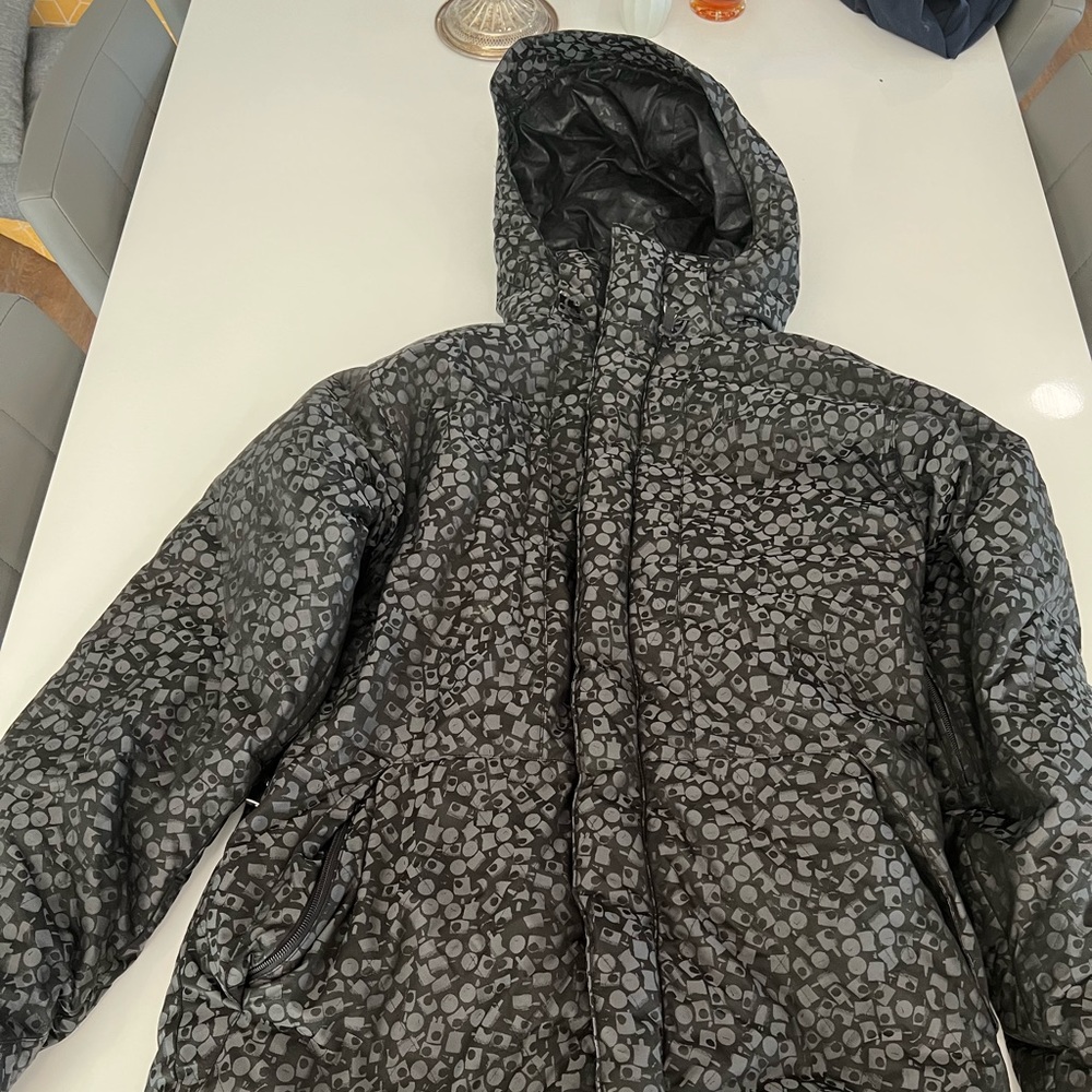 Nike Black Puffy Snowboard Jacket